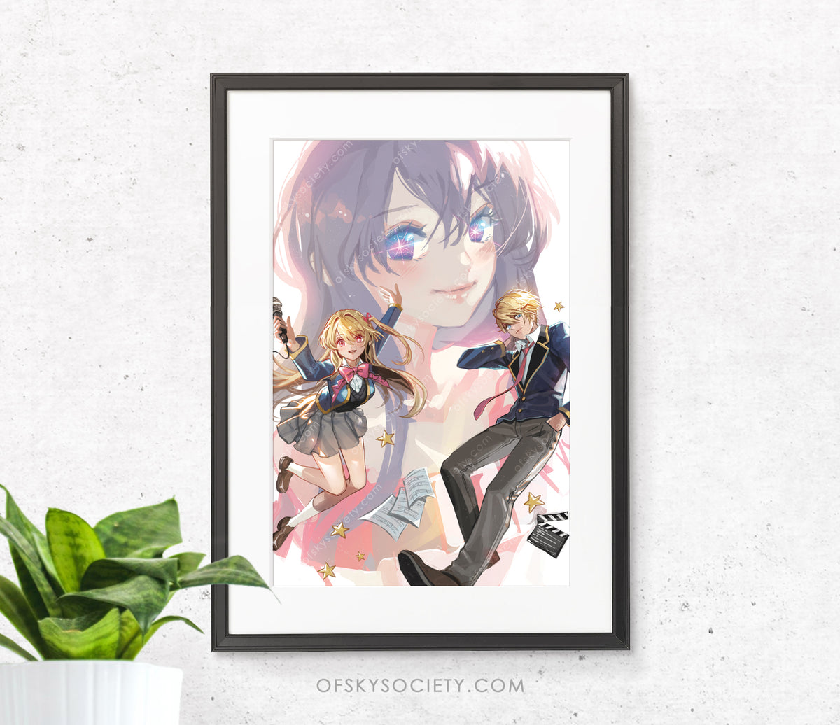 Oshi no Ko Fanart Print – ofSkySociety