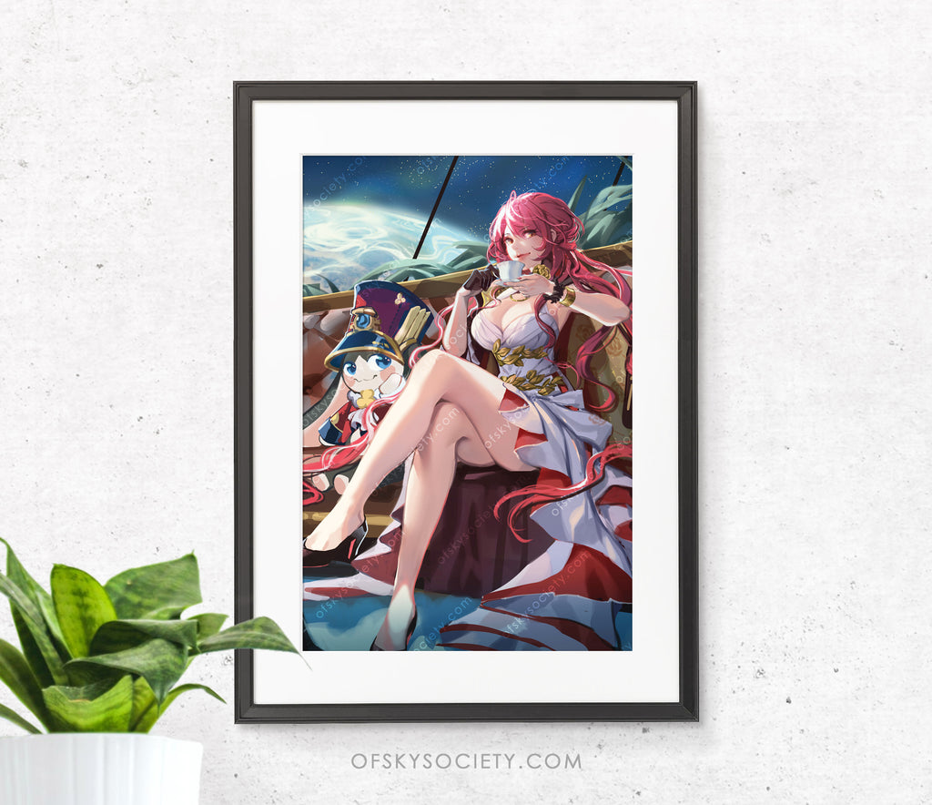 Honkai Star Rail, Himeko Fanart Print – ofSkySociety