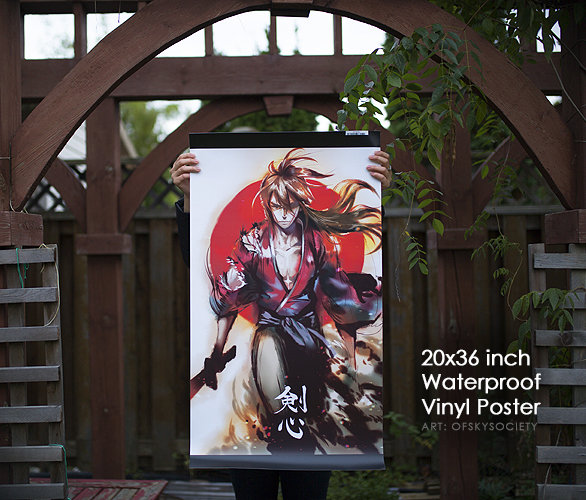 Rurouni Kenshin, Samurai X Print – ofSkySociety